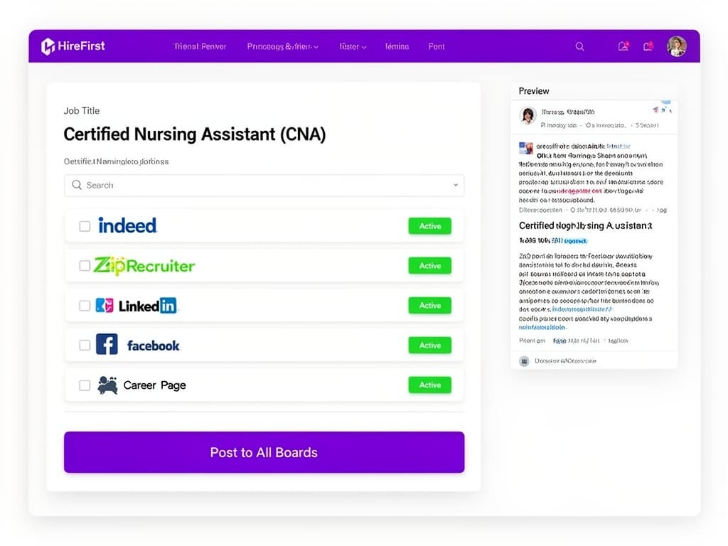 Multi-Channel Job Posting Dashboard